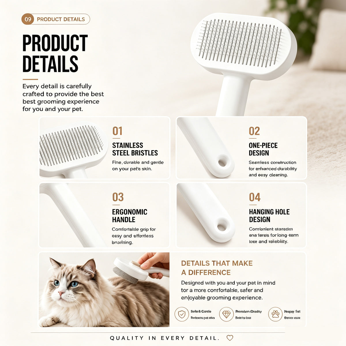 Pawmonts Fur Lift Brush