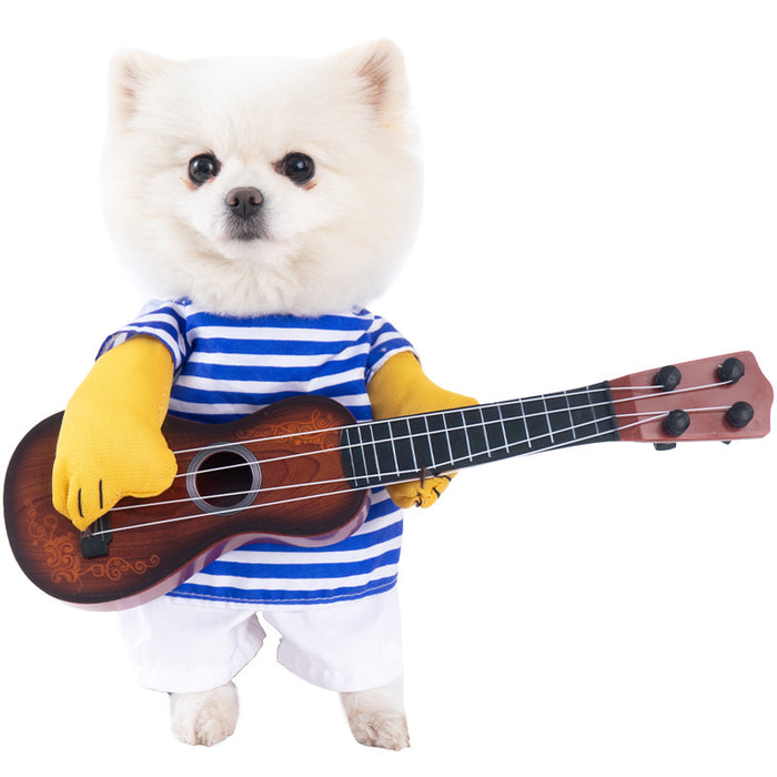 Rockstar Guitar Pet Costume