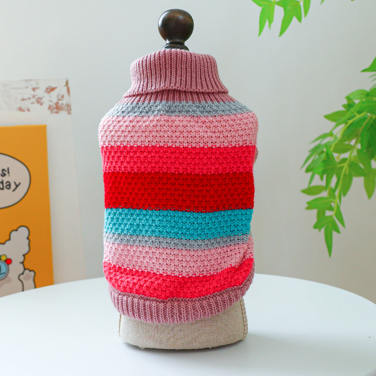 Rainbow Rover Pet Sweater