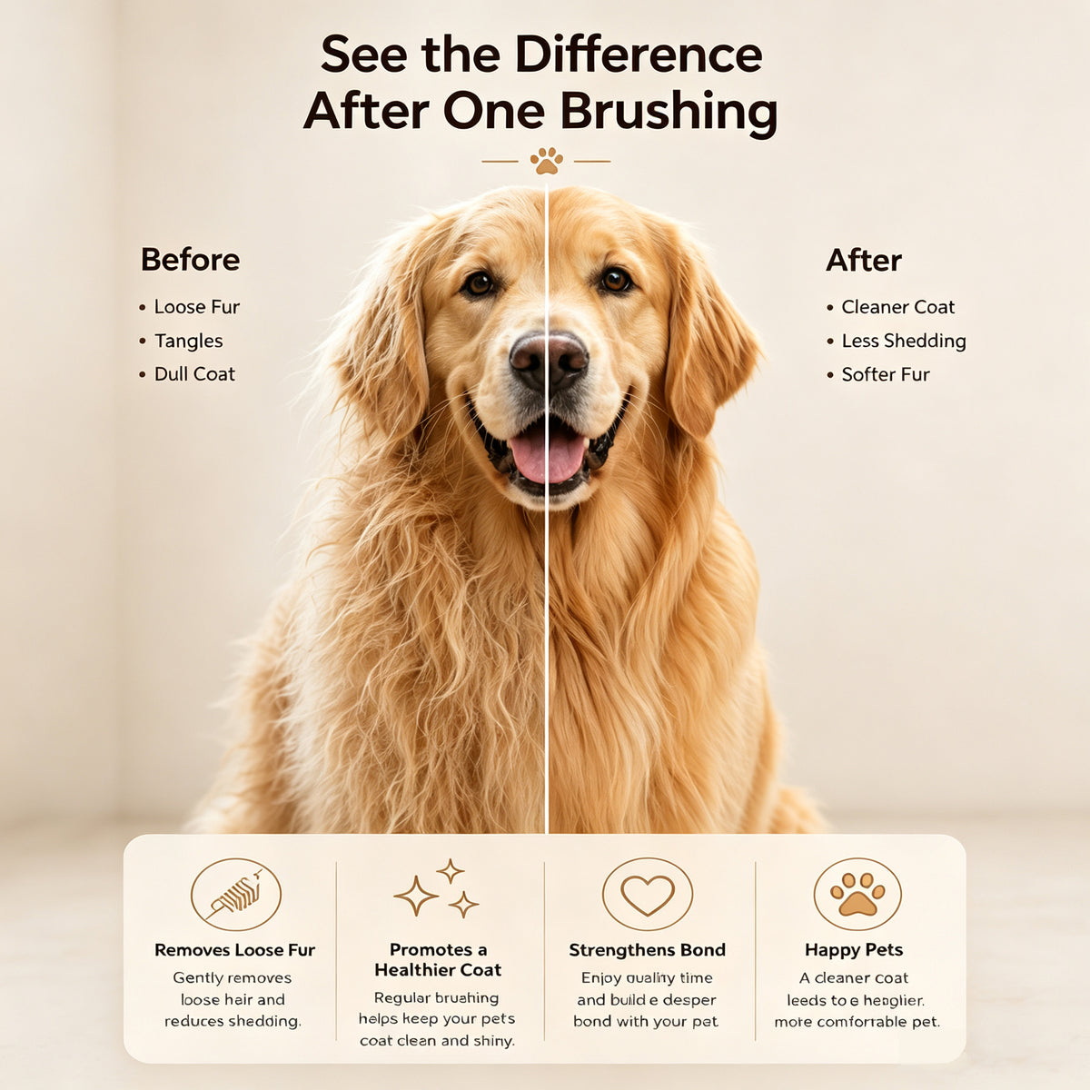 Pawmonts Fur Lift Brush