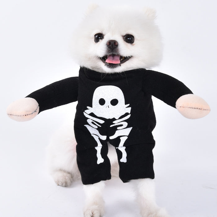 Glow Bones Skeleton Costume
