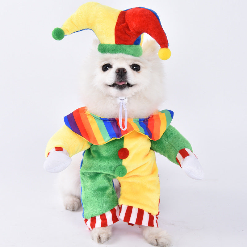 Jolly Jester Pet Costume