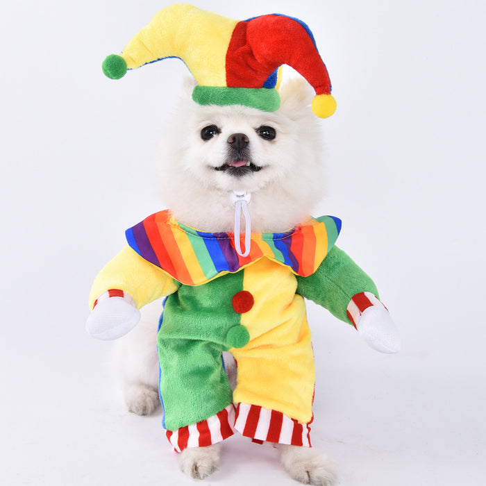 Jolly Jester Pet Costume