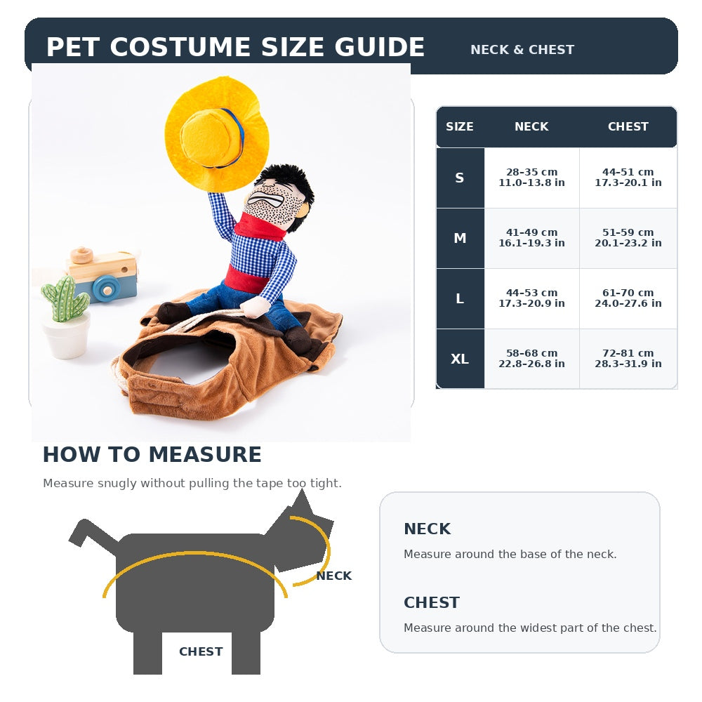 Pawmonts Rodeo Rider Costume